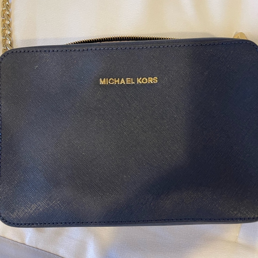Michael Kors Navy Blue Crossbody